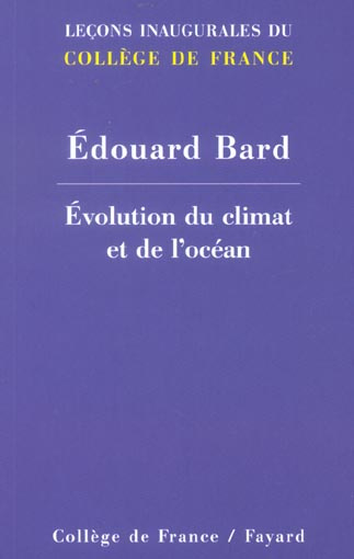 Chaire d'évolution du climat et de l'océan