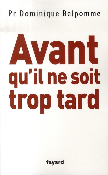 Avant qu'il ne soit trop tard