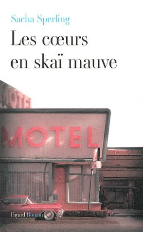 Les coeurs en skaï mauve