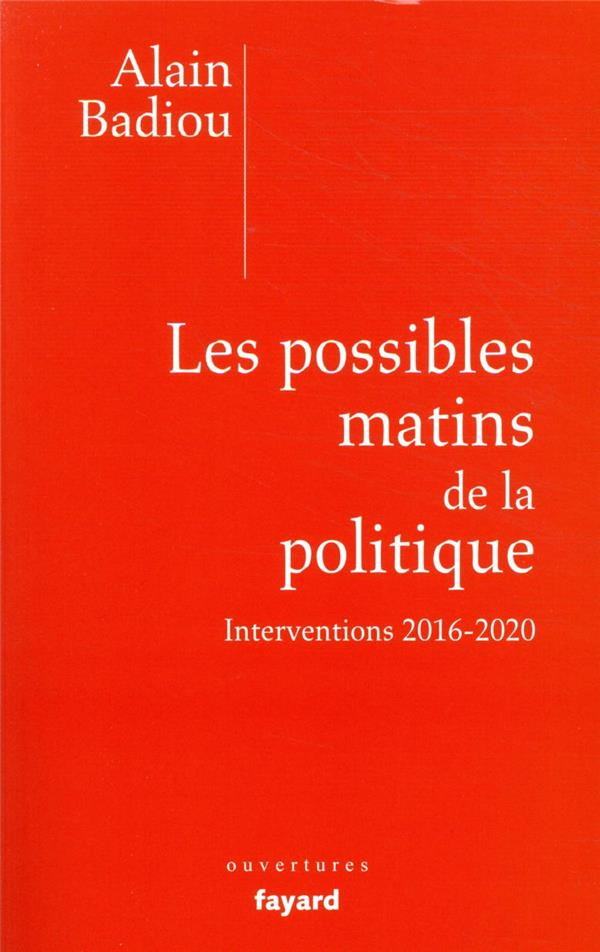 Les possibles matins de la politique
