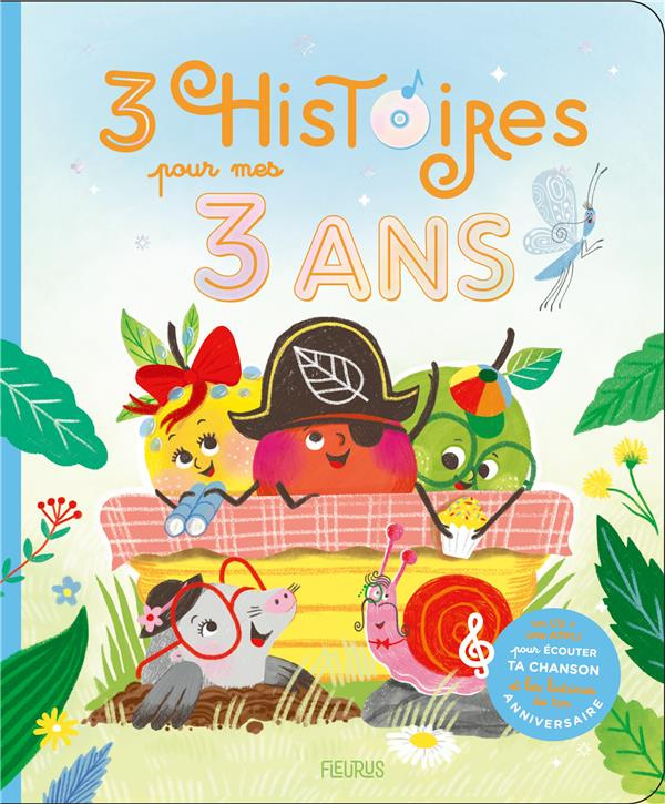 3 histoires pour mes 3 ans. Avec 1 CD audio