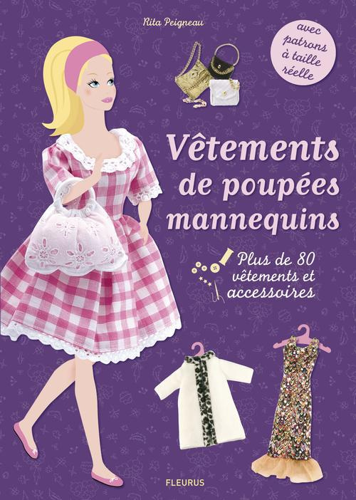 Vêtements de poupées mannequins. Plus de 80 vêtements et accessoires