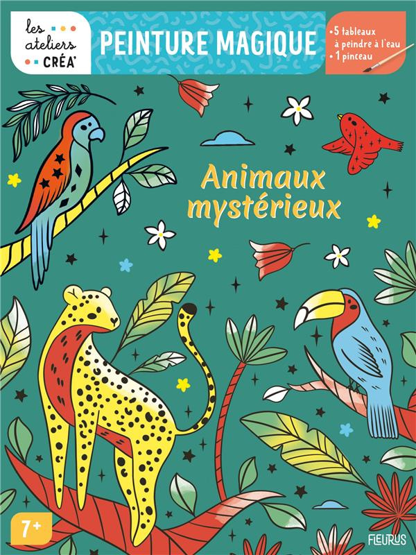 Peinture magique. Animaux mystérieux.