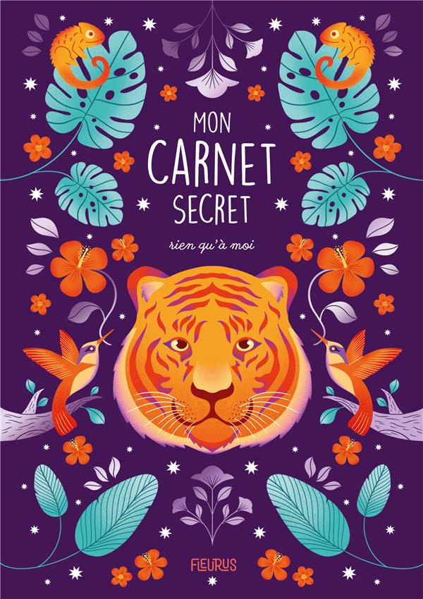 Mon carnet secret rien qu'à moi. Tigre