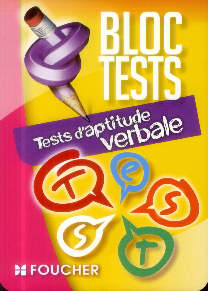 TESTS D'APTITUDE VERBALE