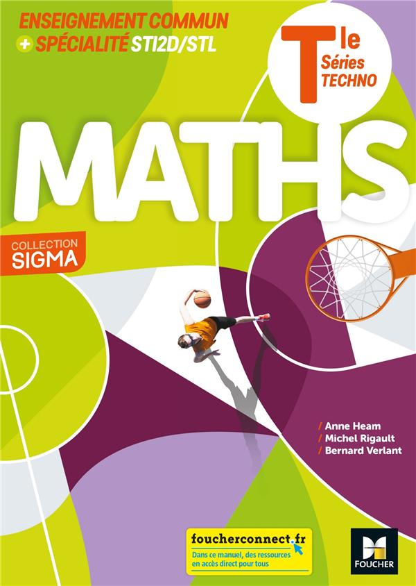 Maths Tle STI2D/STL Sigma. Enseignement commun   spécialité, Edition 2020