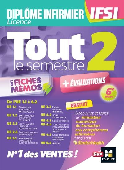 Tout le semestre 2 en fiches mémos. 6e édition
