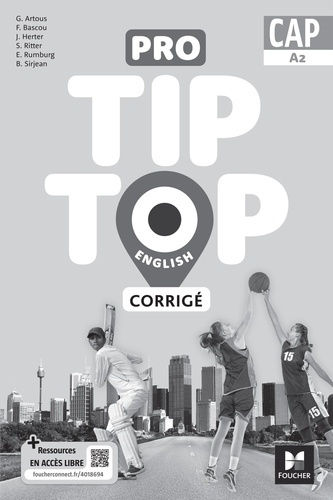 Anglais CAP Pro Tip Top. Edition 2024