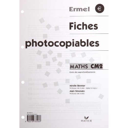 Maths CM2. Fiches photocopiables