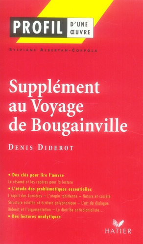 Supplément au Voyage de Bougainville, Denis Diderot