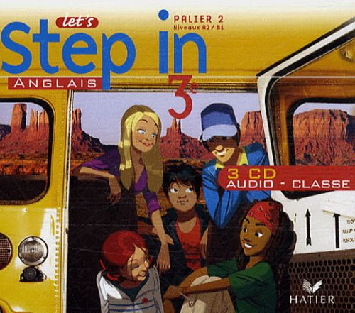 LET'S STEP IN ANGLAIS 3E ED. 2009 - 3 CD AUDIO CLASSE