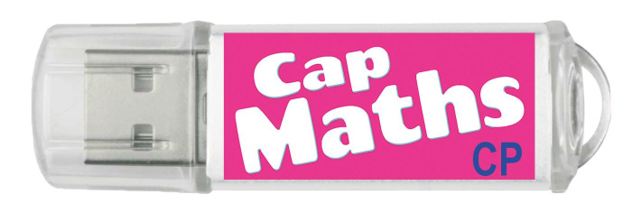 Cap Maths CP. Avec 1 CLE USB