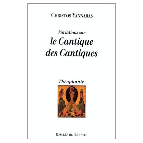 VARIATIONS SUR LE CANTIQUE DES CANTIQUES. Essai sur l'éros