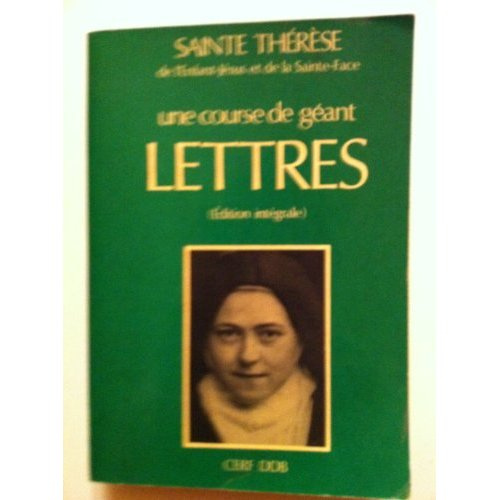 LETTRES UNE COURSE DE GEANTS