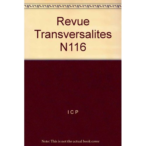 Revue Transversalites N116