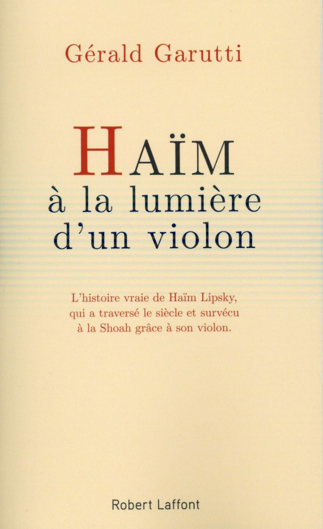 Haïm à la lumière d'un violon