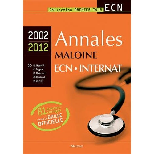 Annales Maloine Internat-ECN 2002-2012