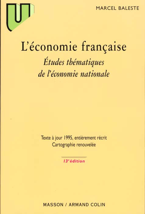 L'ECONOMIE FRANCAISE