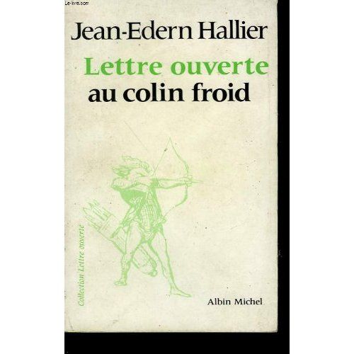 LETTRE OUVERTE AU COLIN FROID