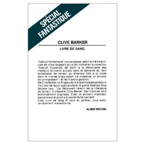 Livres de sang Tome 1 : Livre de sang