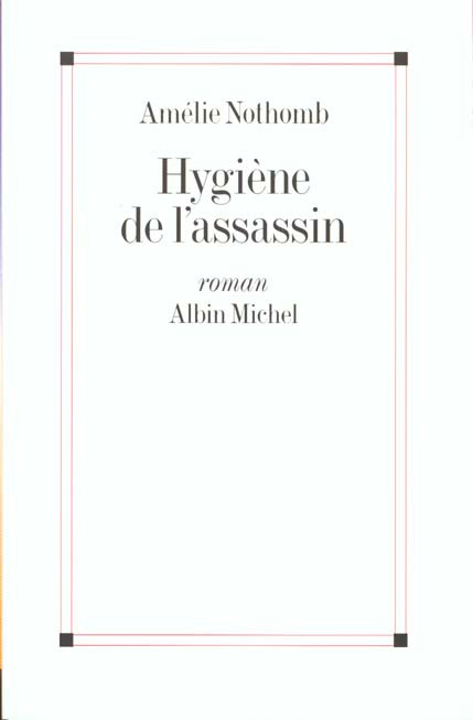 Hygiène de l'assassin