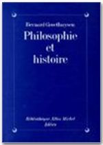 Philosophie et histoire