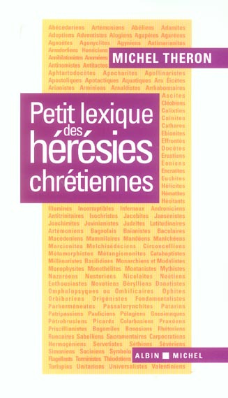 Petit lexique des hérésies chrétiennes