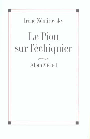 Le Pion sur l'échiquier