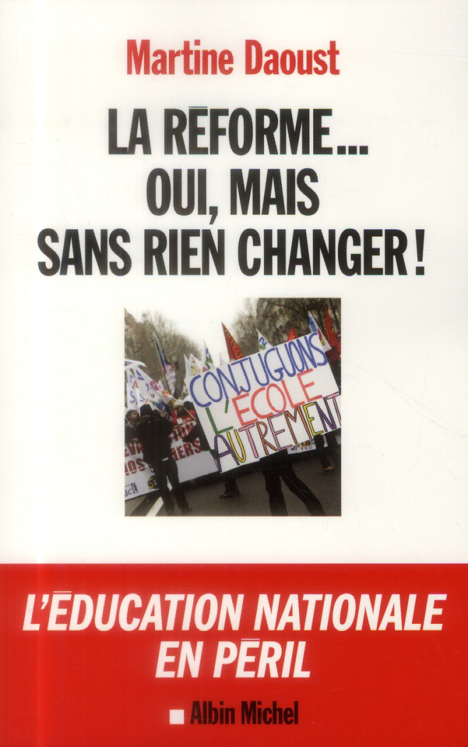 La réforme... Oui, mais sans rien changer !