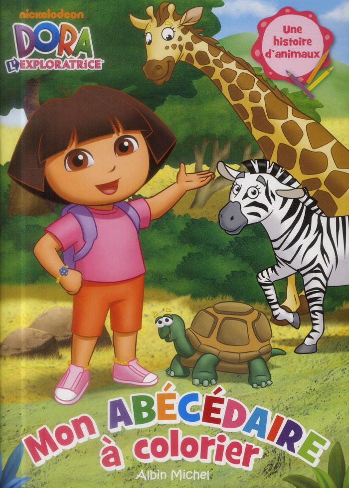 Mon abécédaire à colorier. Une histoire d'animaux