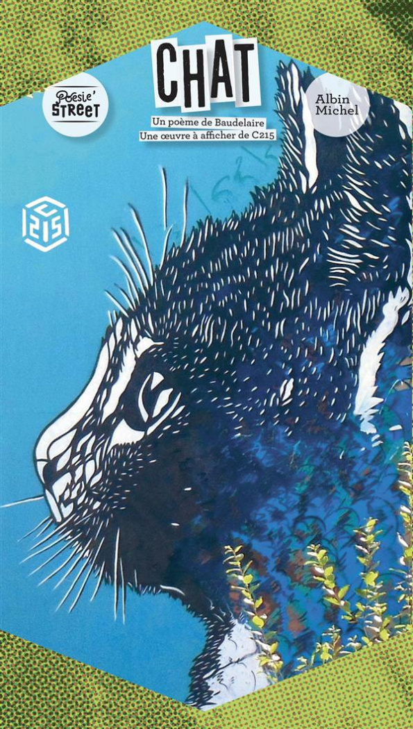Chat un poème de Baudelaire une oeuvre à afficher de C215