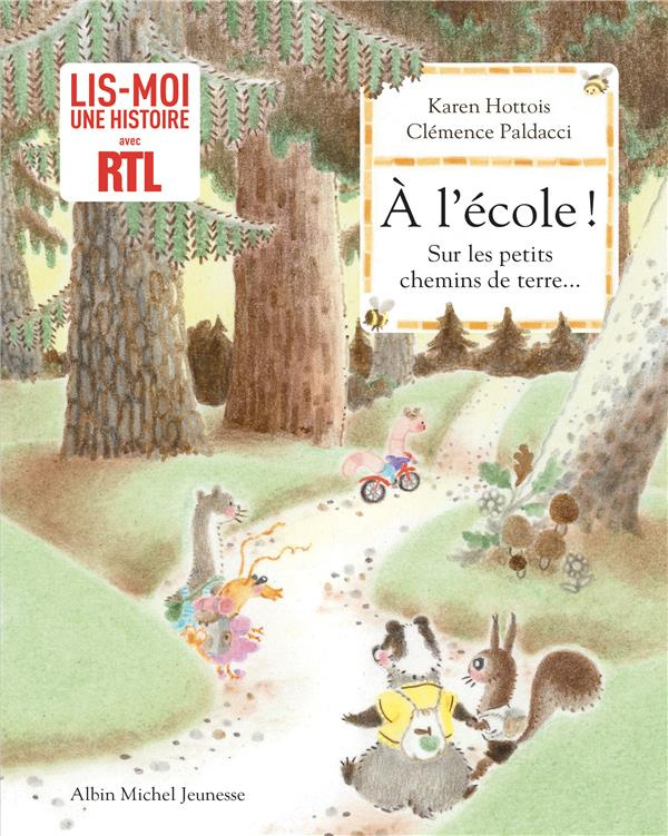 A l'école ! Sur les petits chemins de terre...