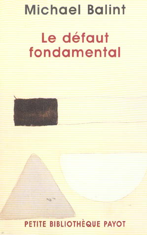 Le défaut fondamental