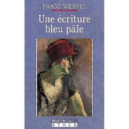 Une écriture bleu pâle