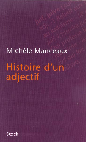 Histoire d'un adjectif