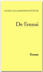 De l'ennui