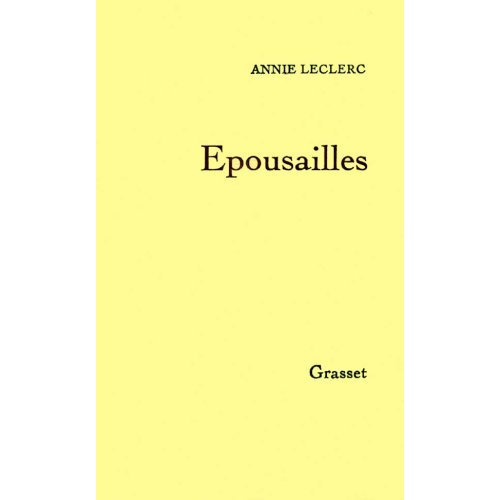 Epousailles