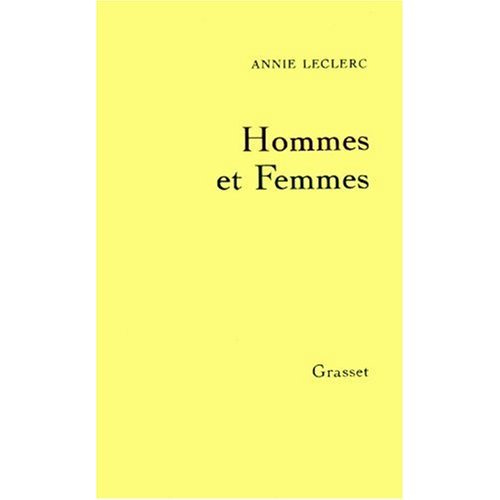 Hommes et femmes