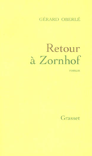 Retour à Zornhof