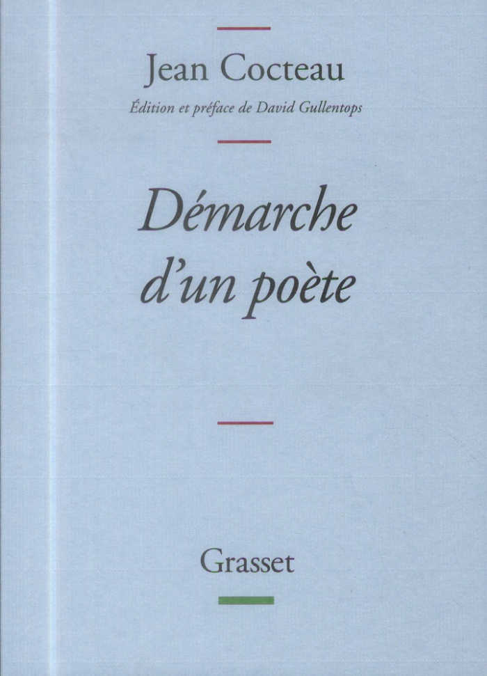 Démarche d'un poète