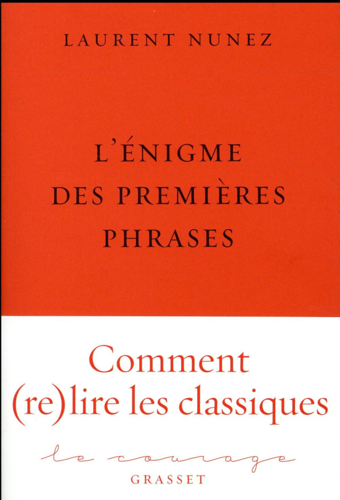 L'énigme des premières phrases