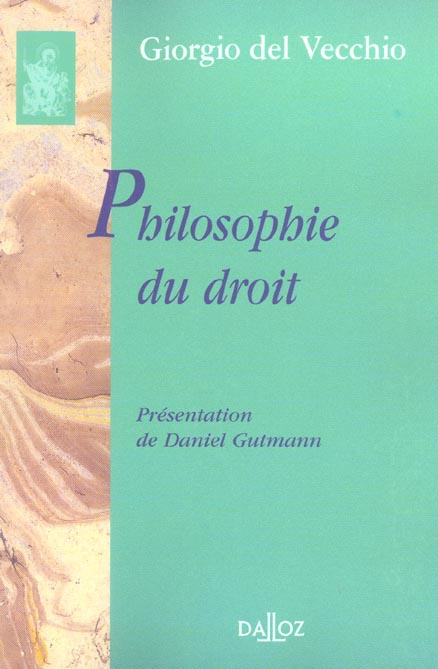 Philosophie du droit