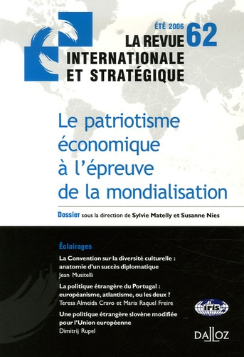 La revue internationale et stratégique/622006/Le patriotisme économique à l'épreuve de la mondialisa