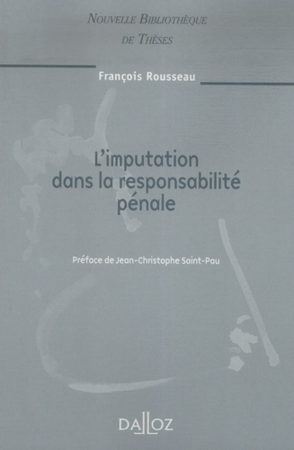 L'imputation de la responsabilité pénale