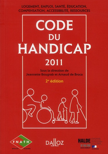 Code du handicap. Edition 2011