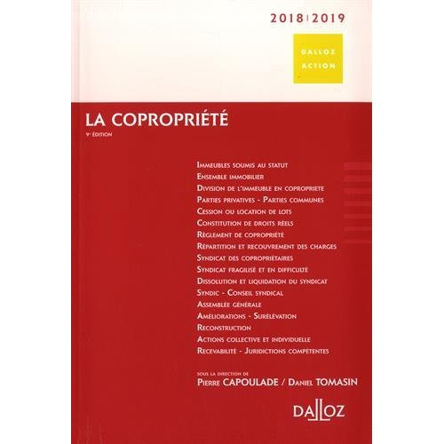 La copropriété. Edition 2018-2019
