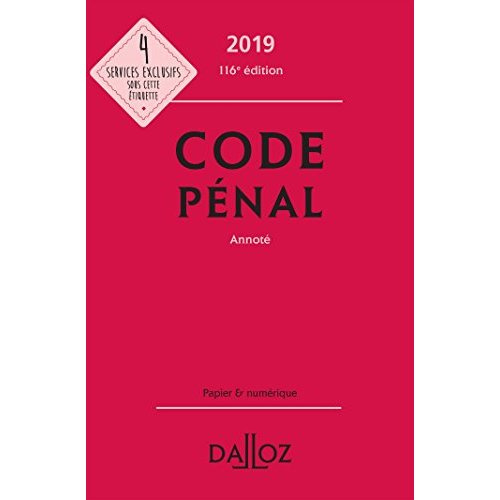 Code pénal annoté