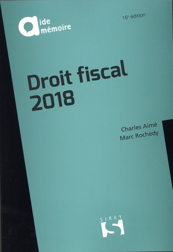 DROIT FISCAL 2018 - 16E ED.