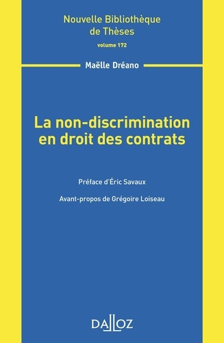 La non-discrimination en droit des contrats