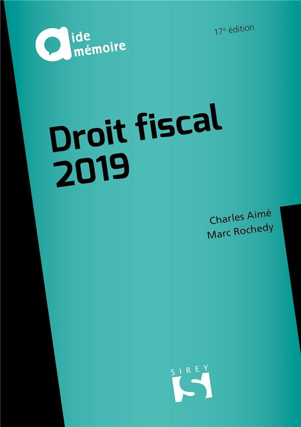 Droit fiscal. Edition 2019